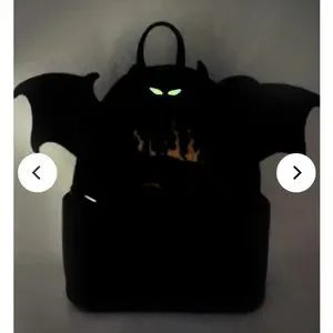 NWT Loungefly Disney Ultimate Villain Bald Mountain Chernabog Mini Backpack Loungefly | Bags | Nwt Loungefly Disney Ultimate Villain  main image 3